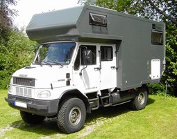 Bremach mit ausgebauter Kabine Sandwichbauweise. Ausbau ka-mobile in Althengstett