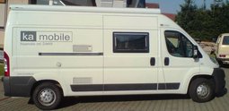 MotoCamper mit Markise